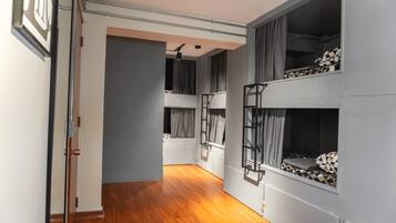 Room, Mixed Dorm | WiFi (free), individually furnished, bed sheets