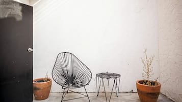 Habitación Confort con 2 camas individuales | Terraza o patio