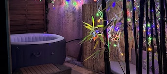 Quiet guest house in the heart of the village of Barjols Billiards Baby jacuzzi Pets