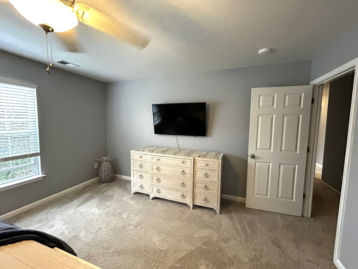 Photo 39 of Spacious 4-bedroom home in charming Travelers Rest with WiFi & Firepit.
