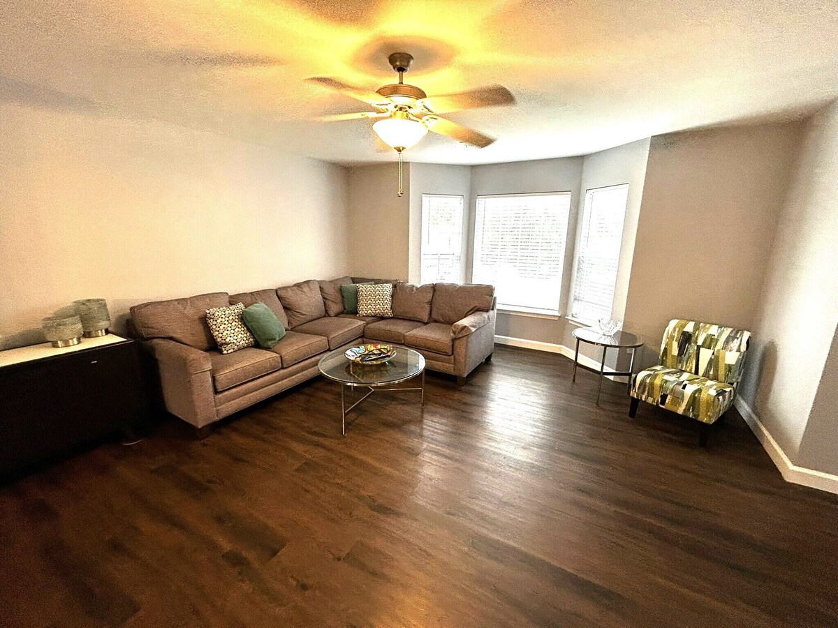 Photo 28 of Spacious 4-bedroom home in charming Travelers Rest with WiFi & Firepit.