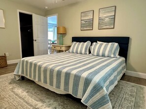 2 bedrooms, iron/ironing board, travel crib, WiFi