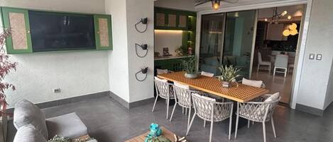 Apartament exclusiu, vistes a la ciutat | Terrassa o pati