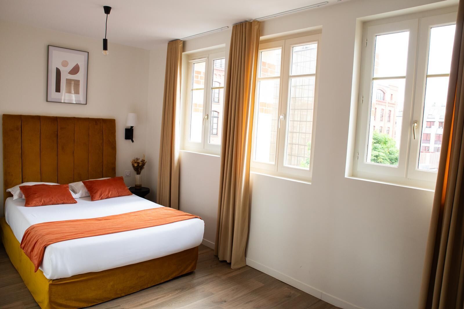 1 chambre, fer et planche à repasser, Wi-Fi, draps fournis