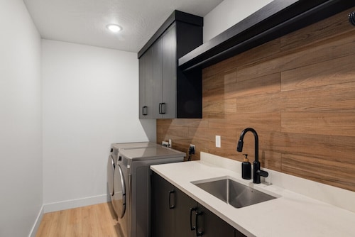 Our Place; Our Home has an inside slide, gourmet kitchen, view for days, and just feels like home!