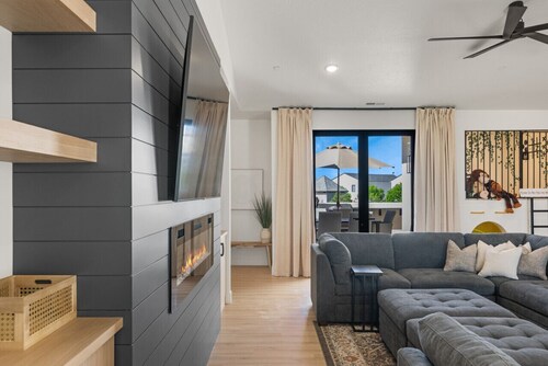 Our Place; Our Home has an inside slide, gourmet kitchen, view for days, and just feels like home!