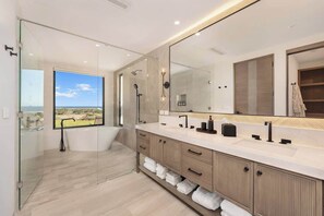 Shower, hair dryer