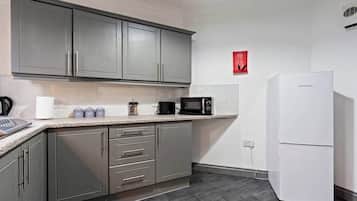 Microwave, oven, stovetop, toaster