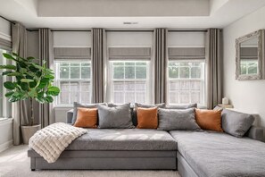 Smart TV, fireplace, offices