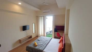 1 Schlafzimmer, Zimmersafe, Bügeleisen/Bügelbrett, WLAN