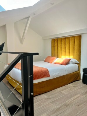 2 slaapkamers, een strijkplank/strijkijzer, wifi, beddengoed