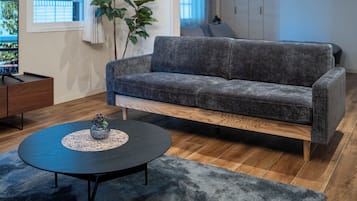 Een flatscreentelevisie