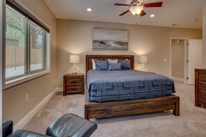 3 bedrooms, iron/ironing board, travel cot, WiFi