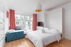 1 bedroom, iron/ironing board, WiFi, bed sheets - Rynek Wrocław Comfy Apartment (Wroclaw)