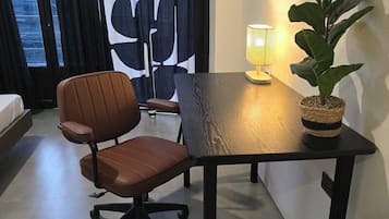 Premium Condo, 1 King Bed with Sofa bed, Kitchenette, City View | 1 bedroom, laptop workspace, free WiFi