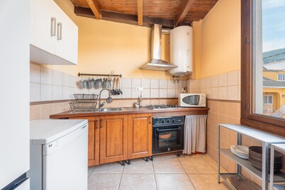 Casa rural 'Casona Y Posada' con vistas a la montaña, Wi-Fi y aire acondicionado