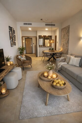 Appartement 'Suerte y Amor' avec Vue sur la Montagne, Wi-Fi et Climatisation