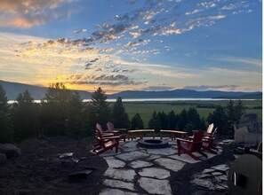 Terrace/patio - Trumpeter Swan,4Br/3 1/2Ba,BBQ,Firepit,Best views in island park,Lakeview,20m 2 YNP,Secluded,Deck (Island Park)