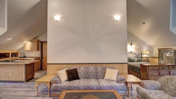 Smart-tv och eldstad