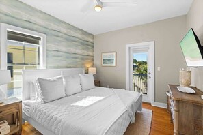 2 bedrooms, iron/ironing board, travel crib, WiFi