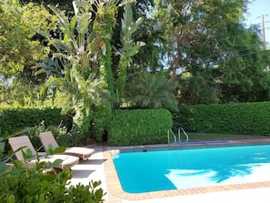 Alberca al aire libre