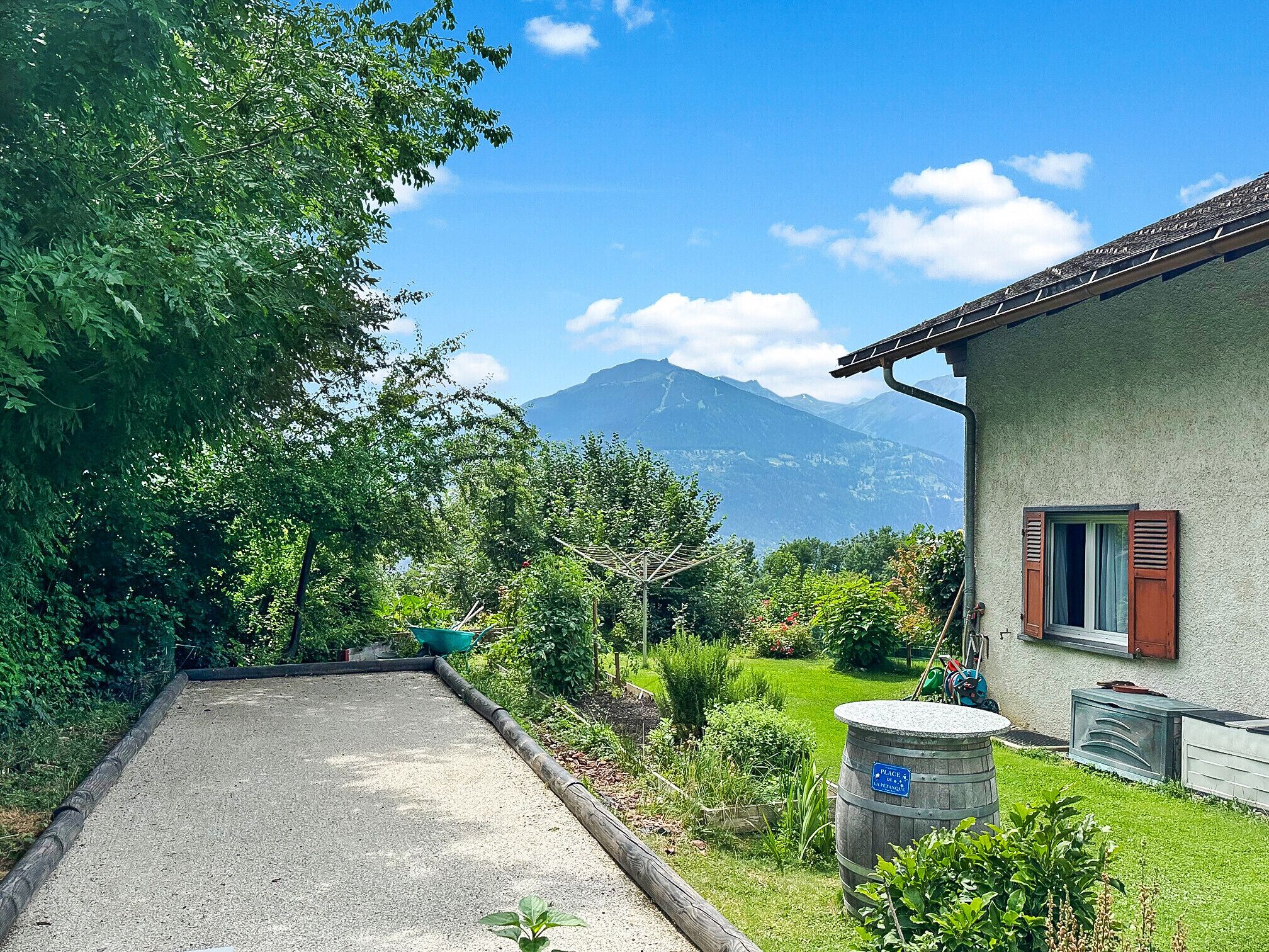 Enceinte de l’hébergement