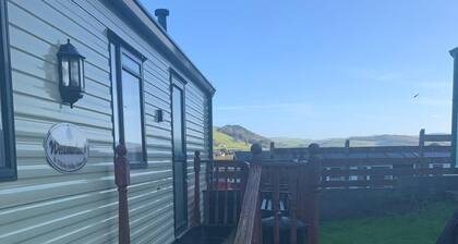 Seafront Cozy Static Caravan with Sea Vievs
