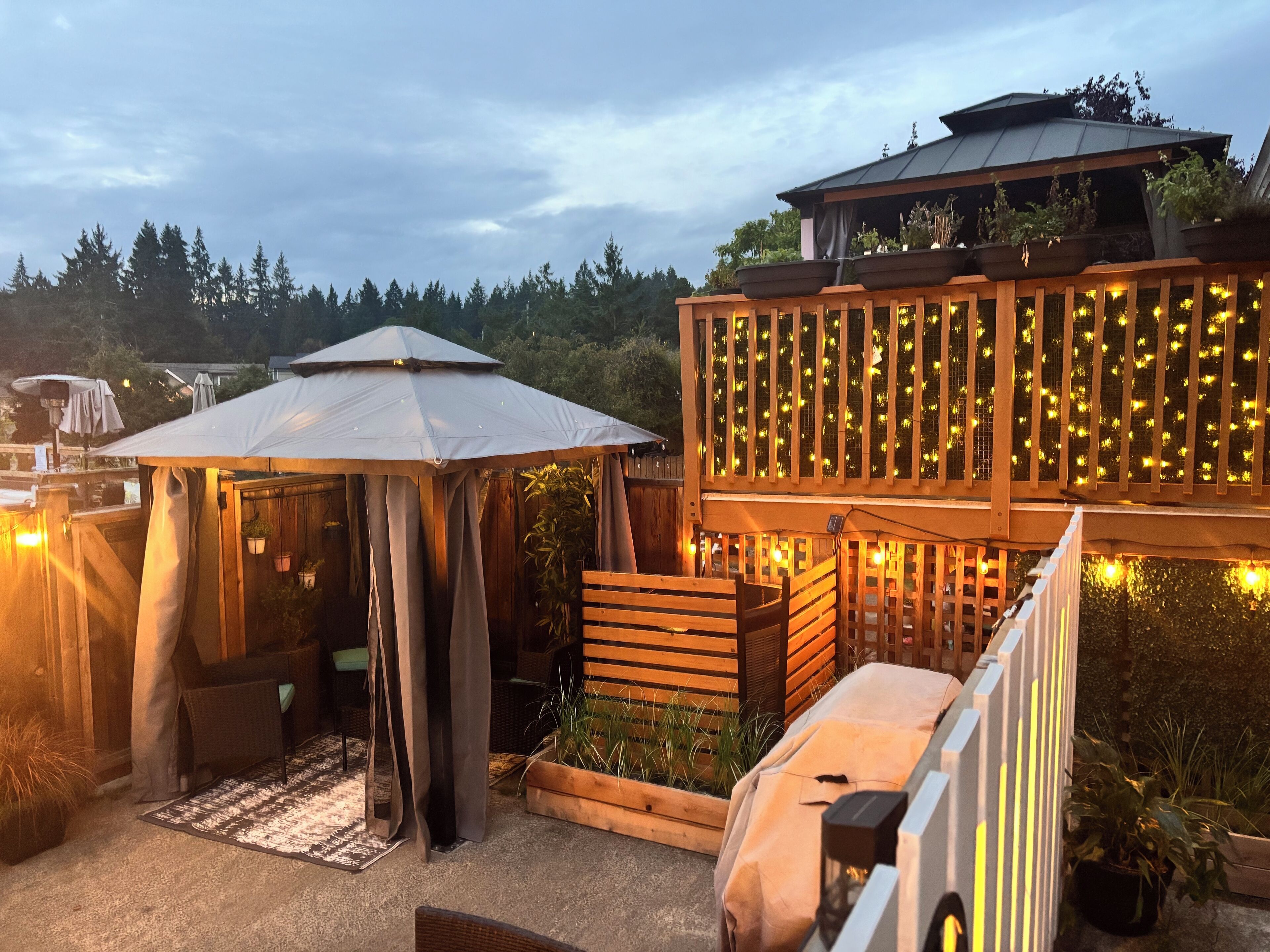 Enceinte de l’hébergement