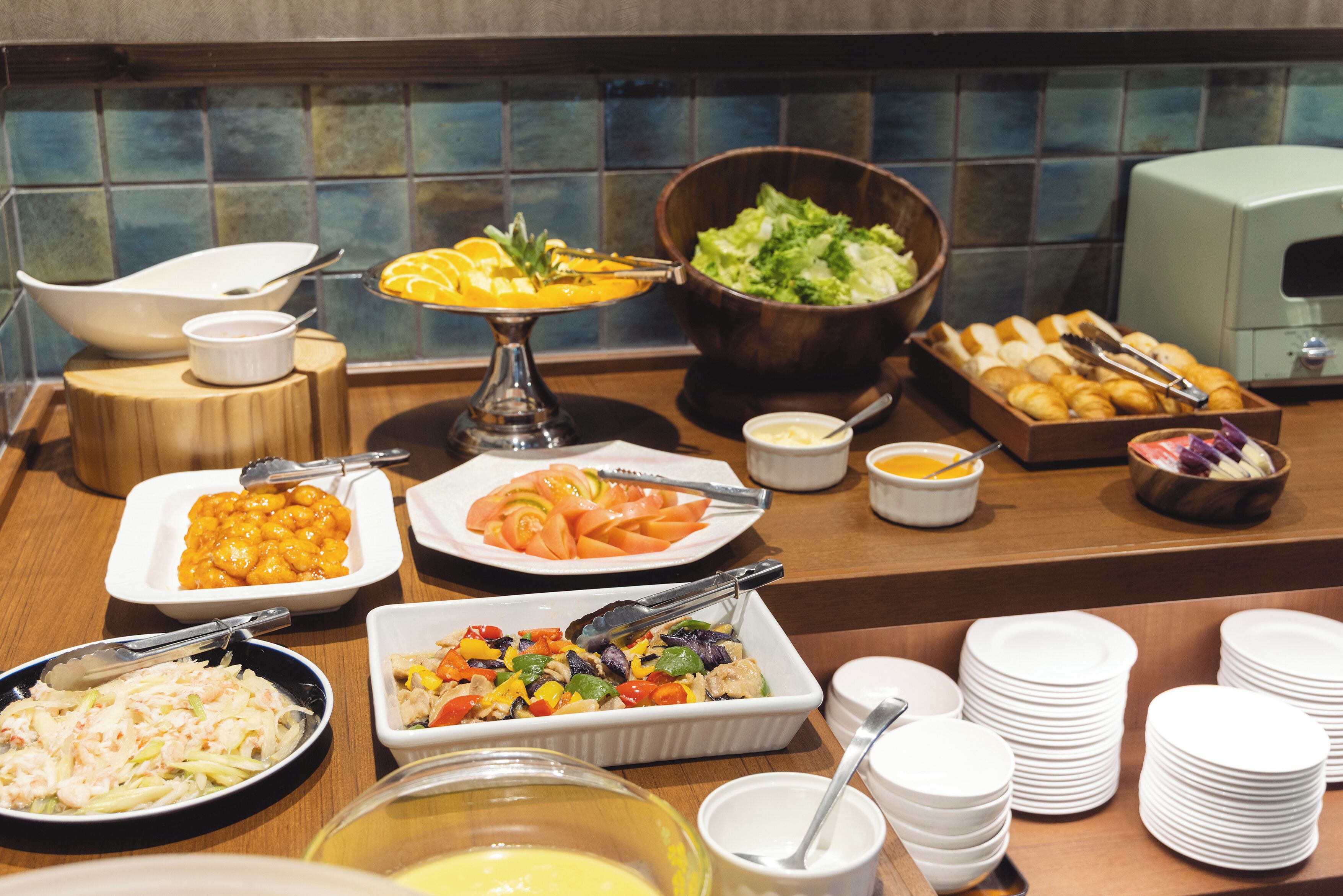 Petit déjeuner japonais servi tous les jours en supplément