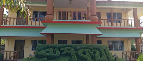 Fassade der Unterkunft