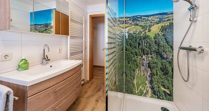 Ferienwohnung 'Abendsonne' mit Bergblick, Gemeinschaftsterrasse und Wi-Fi