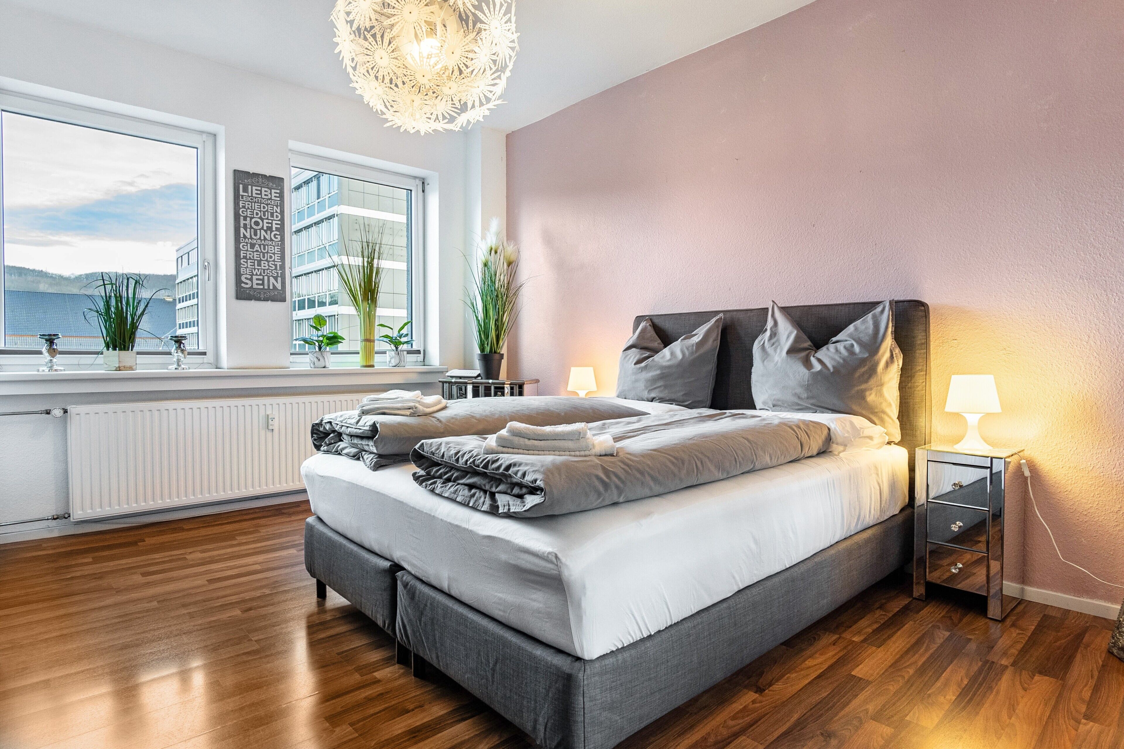 1 Schlafzimmer, kostenloses WLAN, Bettwäsche