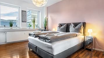 1 Schlafzimmer, kostenloses WLAN, Bettwäsche