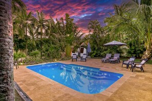 Outdoor pool - La Case O zoizos (Saint-Joseph)