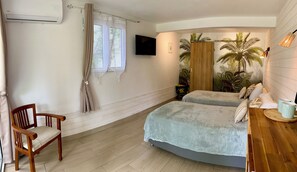Comfort Twin Room, Garden View - La Case O zoizos (Saint-Joseph)