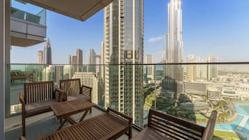 Deluxe-lejlighed - 2 soveværelser - balkon | Balkon