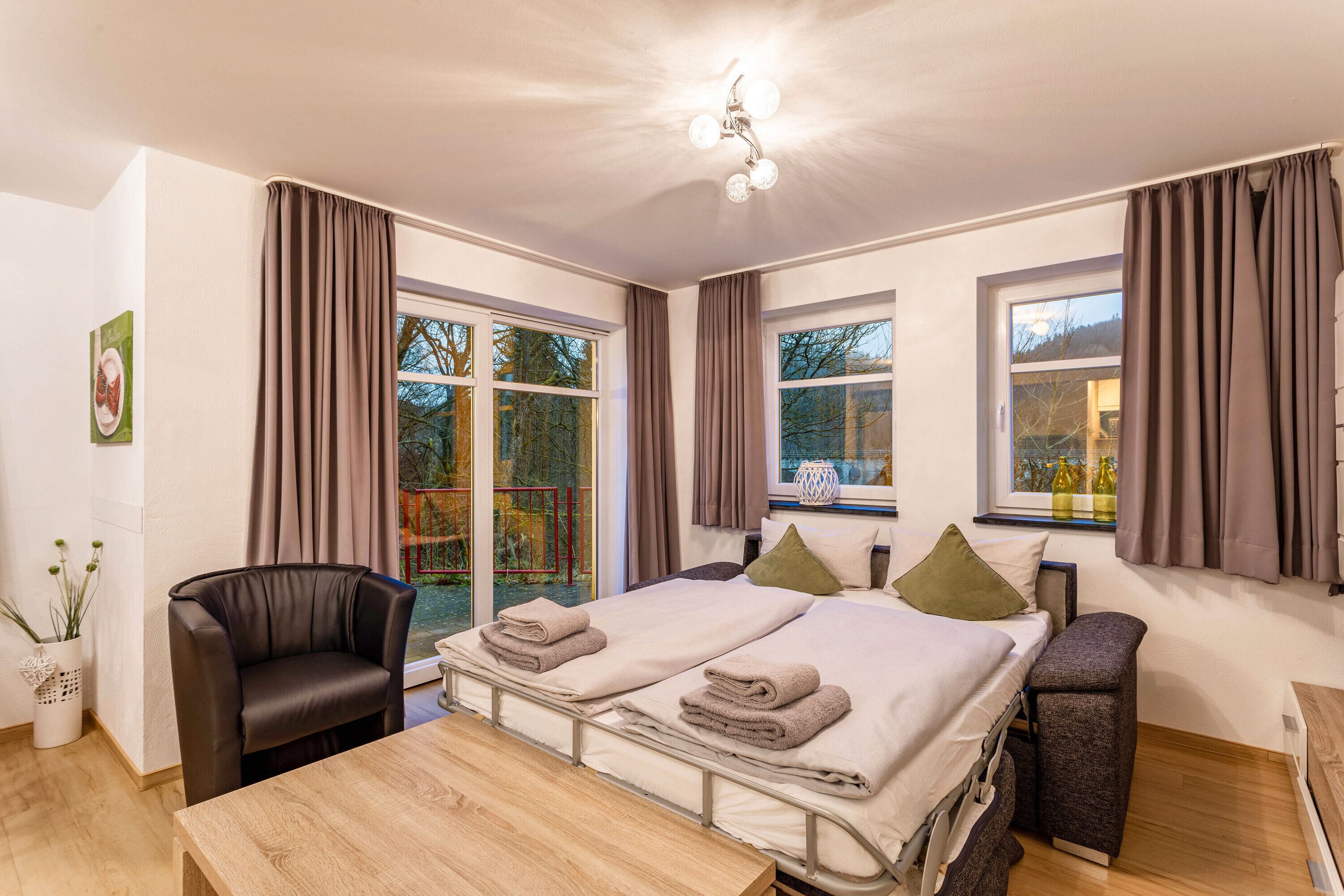 2 Schlafzimmer, kostenloses WLAN, Bettwäsche