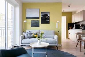 TV - Apartment 'Sunseeker' with Balcony and Wi-Fi (Sankt Peter-Ording)