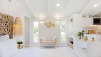 Standaard bungalow | 1 slaapkamer, een laptopwerkplek, geluiddichte muren, gratis wifi