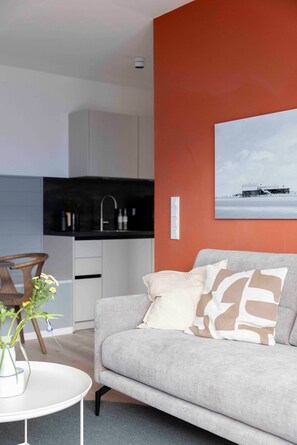 TV - Apartment 'Orkney' with Balcony and Wi-Fi (Sankt Peter-Ording)