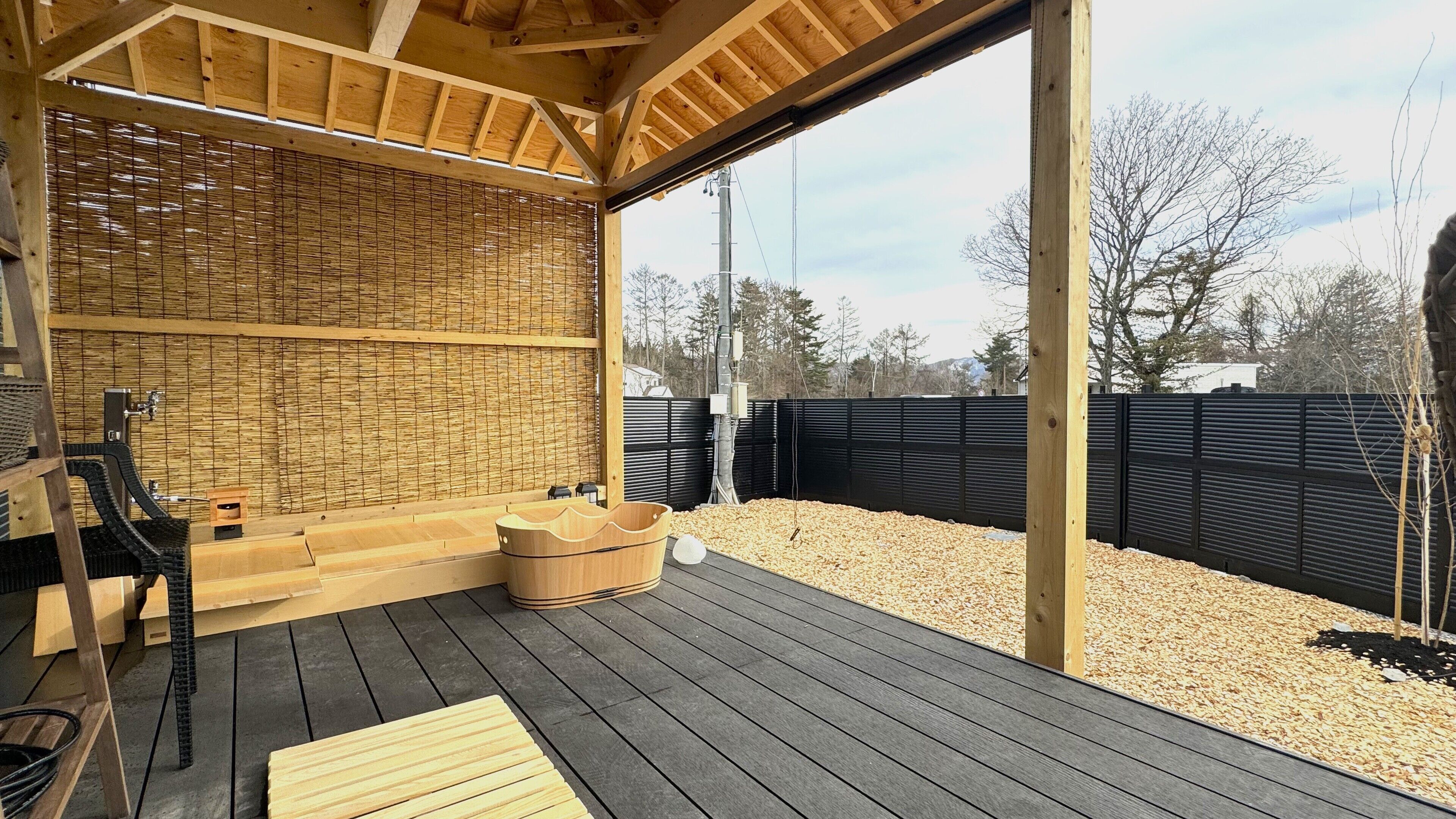 Shirakaba (Up to 5 Guests): Open-Air Cypress Bath & BBQ Grill Included, Non Smoking | 1 bedroom, individually decorated, individually furnished, free WiFi