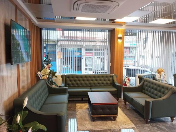 Lobby sitting area