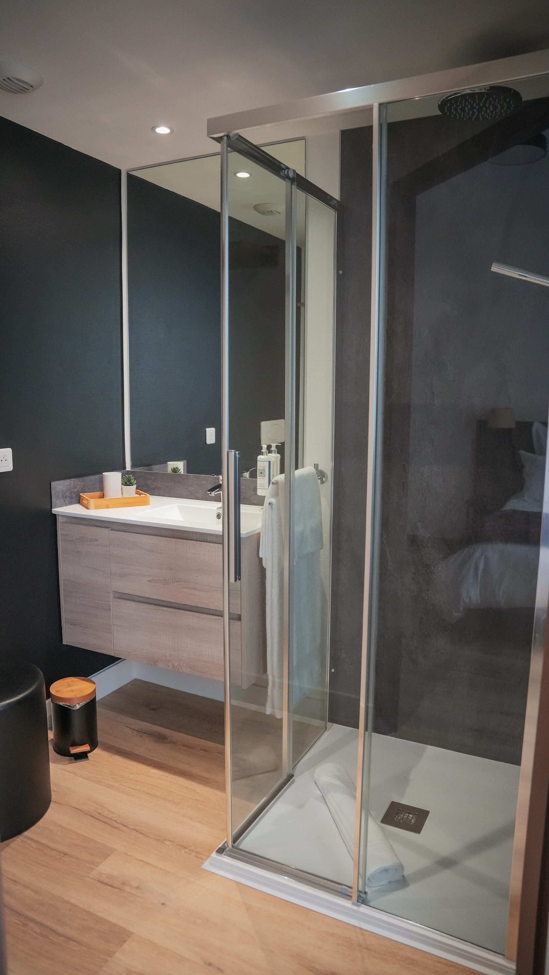 Deluxe Double Room | Bathroom | Free toiletries, hair dryer, towels, soap
