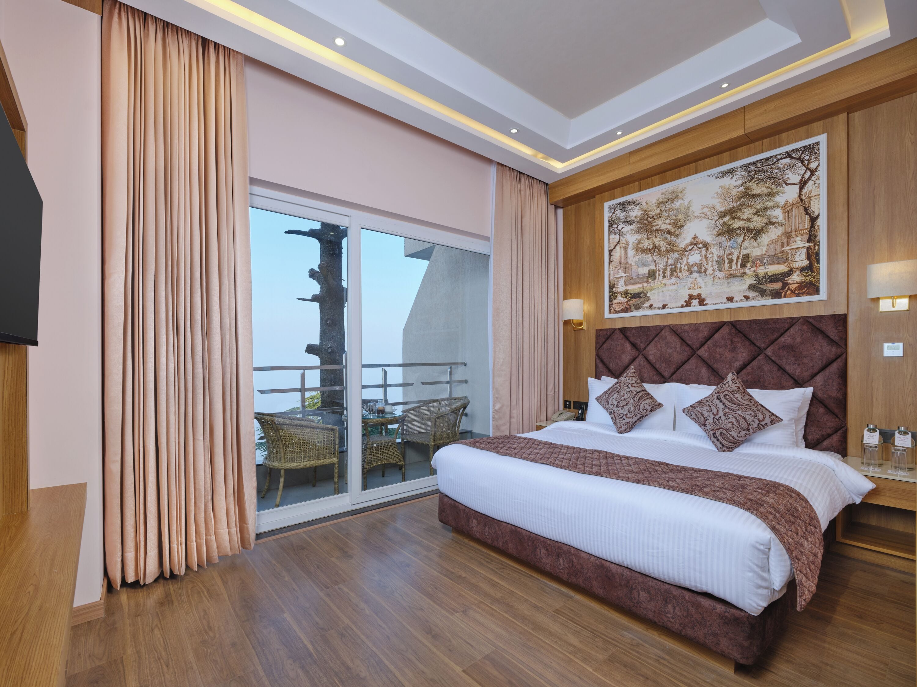 Premium Suite Valley View with Balcony | Egyptian cotton sheets, premium bedding, Select Comfort beds, minibar