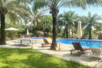 Villa Teranga - Swimming pool and beach, sleeps 4/6. 