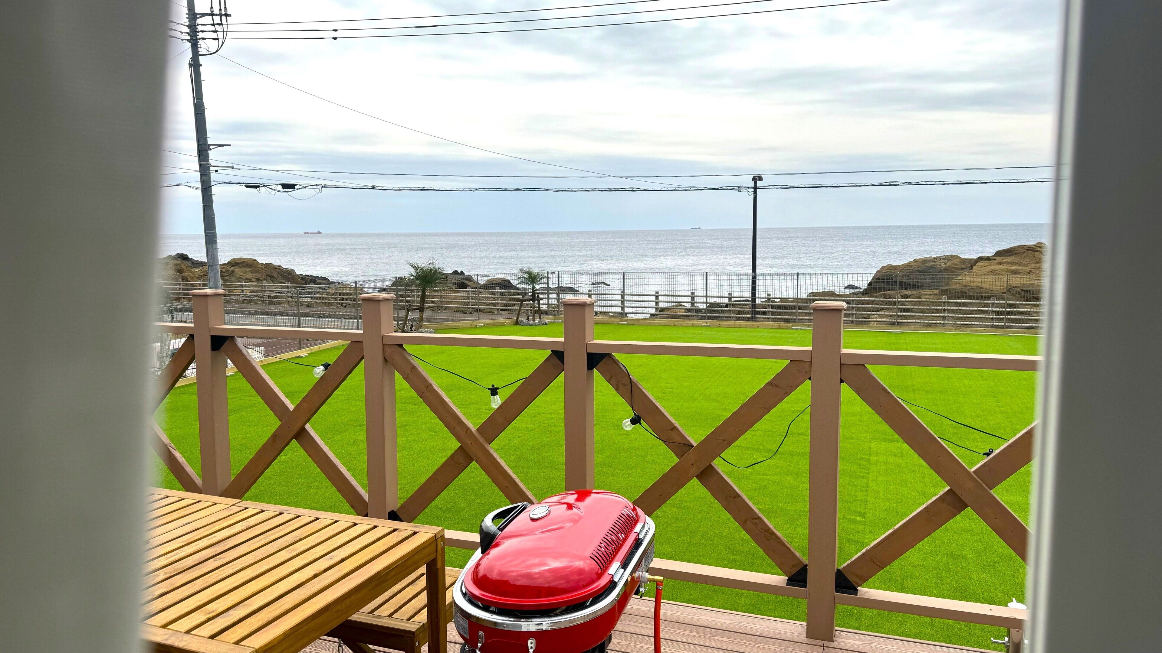 (Ohana)Basic House with Ocean front / Private Dog Park & Barbeque Grill, Non Smoking | Terrace/patio