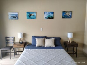 1 bedroom, iron/ironing board, Internet, bed sheets