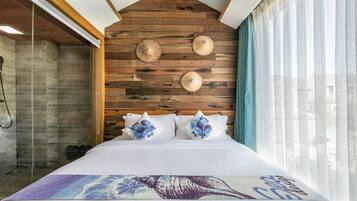 Basic Double Room, Partial Ocean View | Blackout drapes, free WiFi