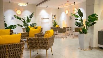 Sala de estar en el lobby