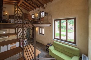 Room, 1 Bedroom, Smoking, Balcony | Living room - Room-charming Alessandria Apartment Retr (Gavi)